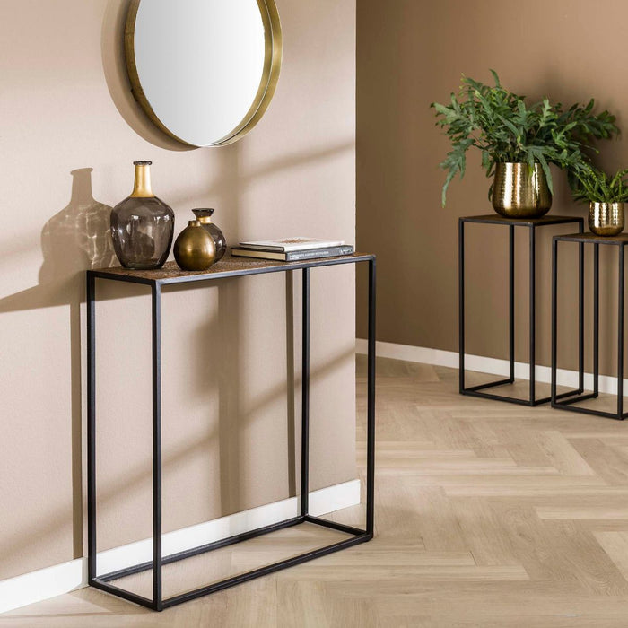 Fraaai - Inez haltafel brons antiek