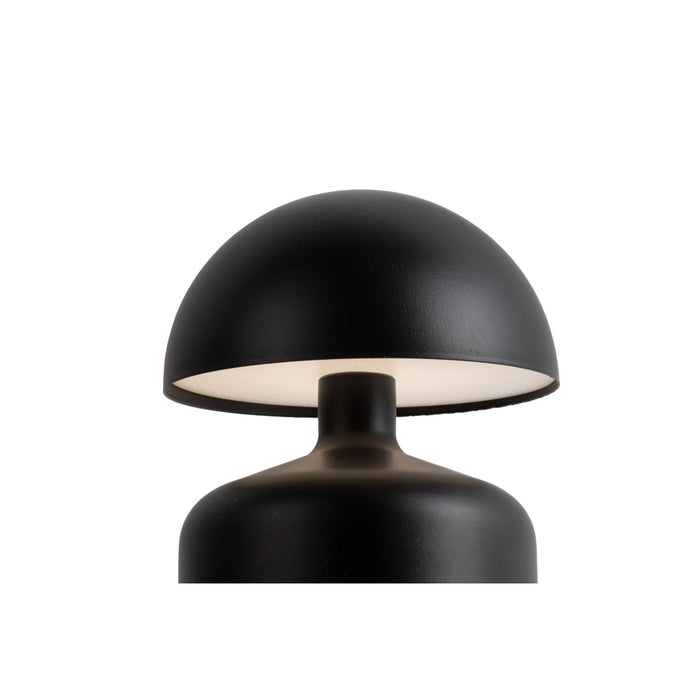 Leitmotiv Tafellamp Impetu LED - Zwart - Ø10cm