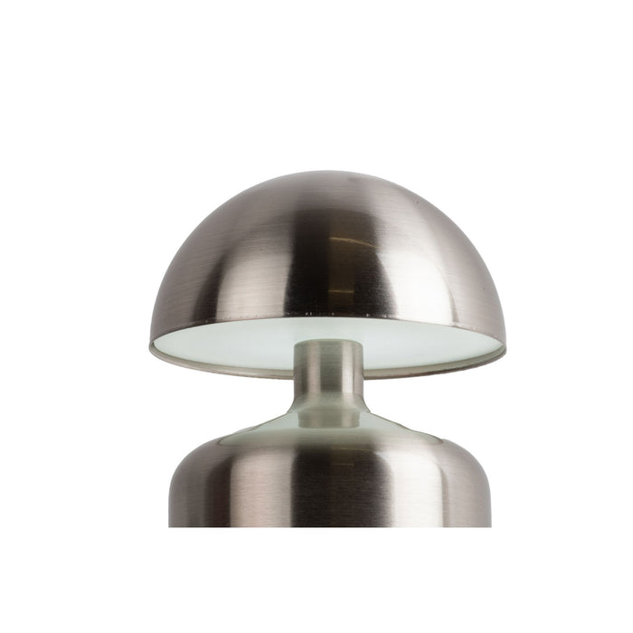 Leitmotiv Tafellamp Impetu LED - Nikkel - Ø10cm