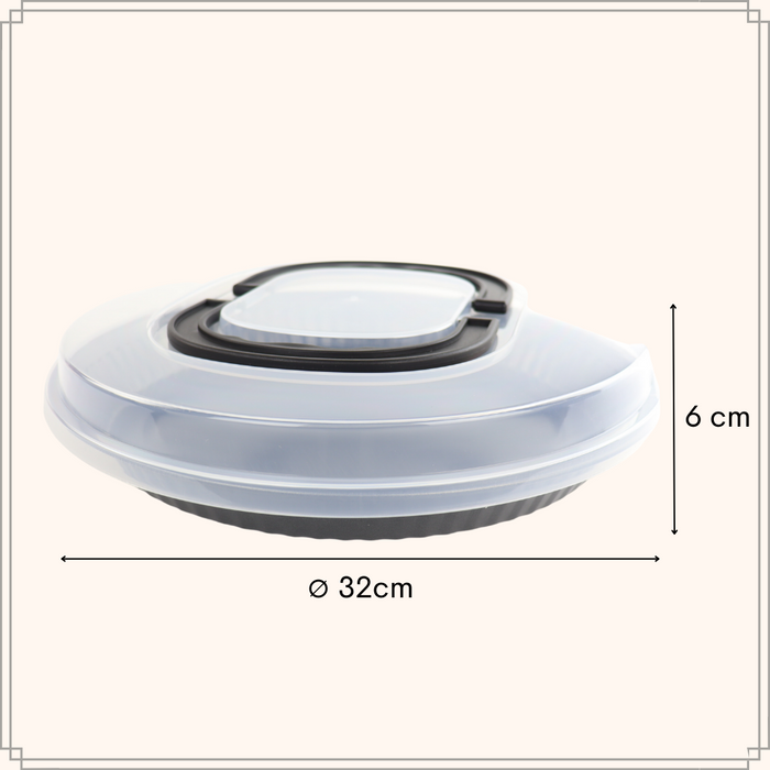 OTIX Taartvorm 32cm Met Deksel Bakvorm quichevorm