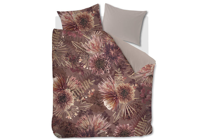 Riviera Maison dekbedovertrek Protea terra - lits jumeaux (240x200|220