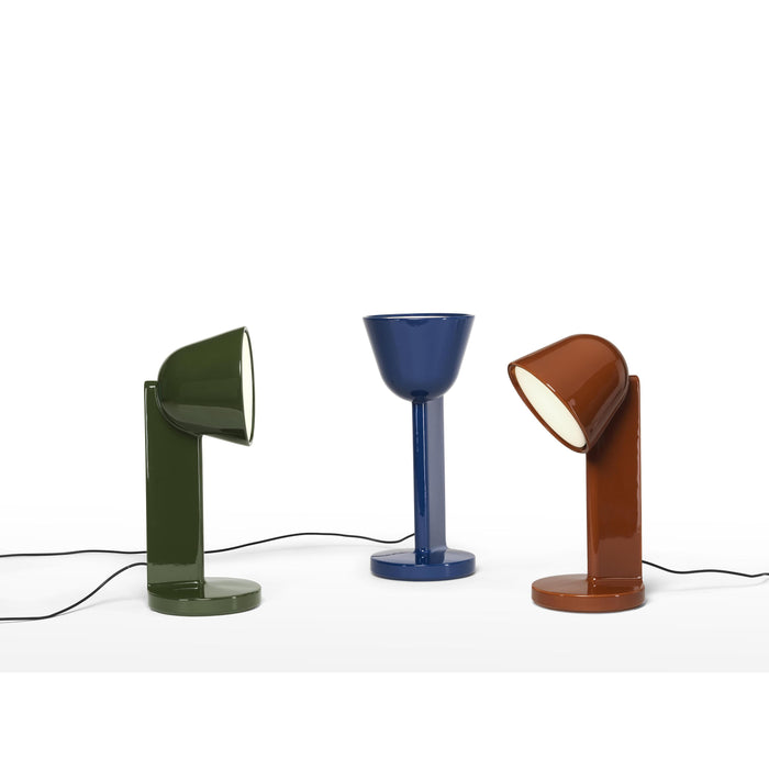 Flos Céramique Down tafellamp Rust Red