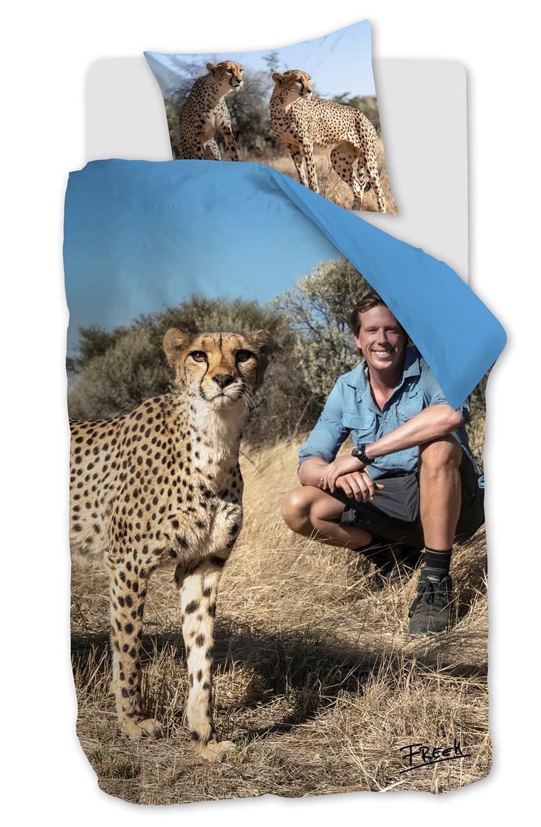 FREEK VONK Safari Survival  dekbedovertrek - 140x200 - Zand