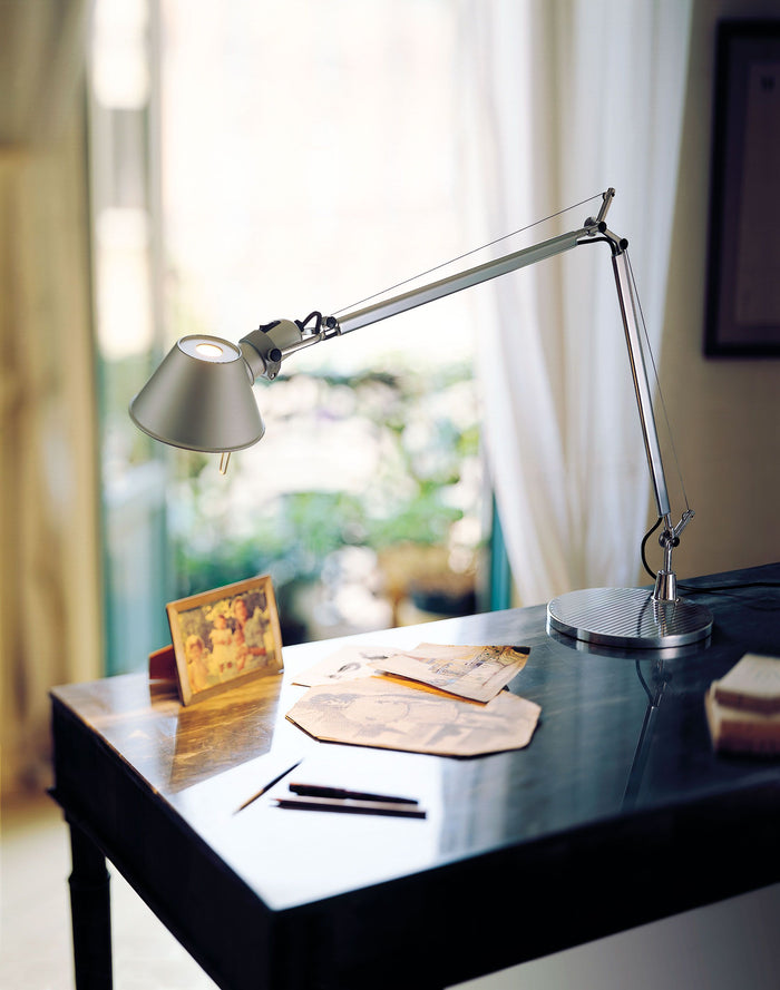 Tolomeo Micro klemlamp retrofit zwart