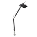 Tolomeo klemlamp retrofit zwart
