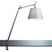 Artemide Tolomeo Mega klemlamp retrofit met schakelaar 32cm grijs