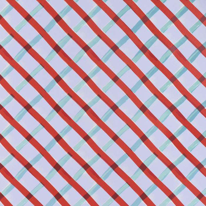 Petite Friture Croisillon by Les Crafties behang Pink