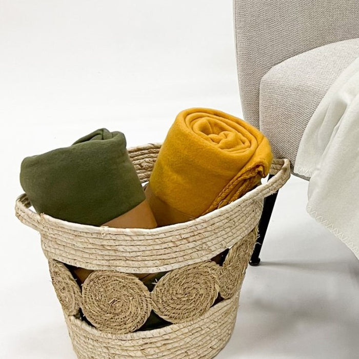 Dutch Decor plaid PABLO - 150x200 cm Golden Glow