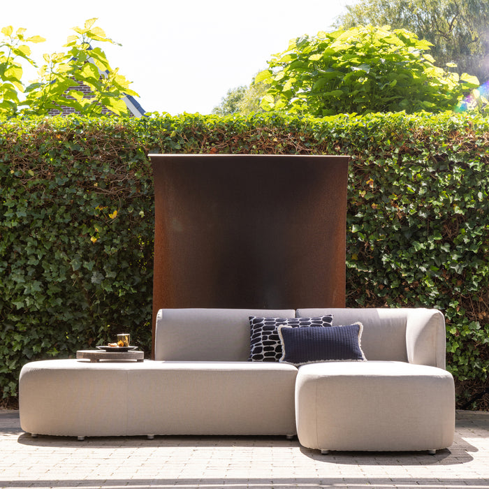 Woood Chios Loungebank - Zand - Rechts