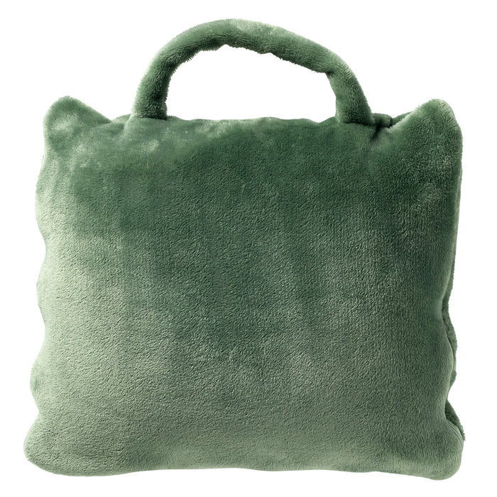 Dutch Decor Plaid 130x150 cm - TESSA - ideaal voor onderweg - groen