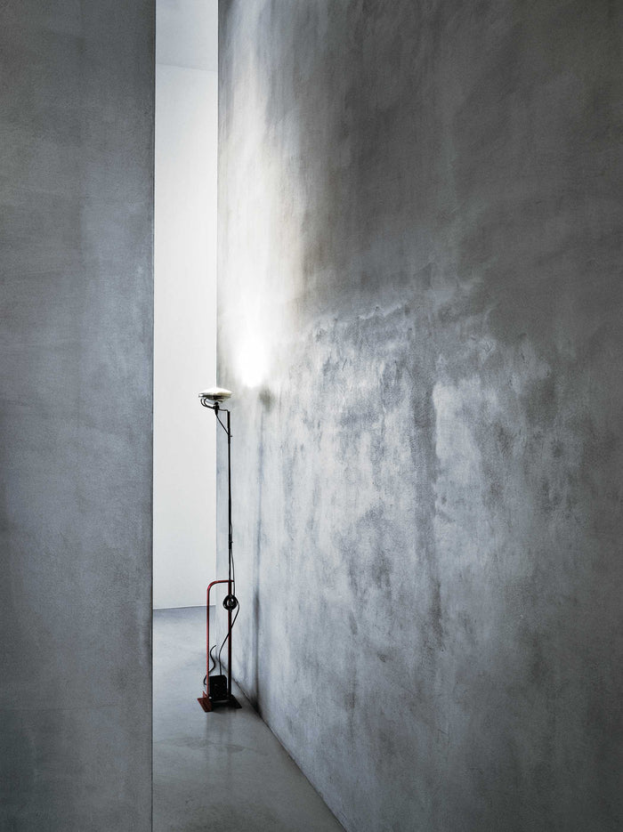 Toio vloerlamp retrofit LED rood