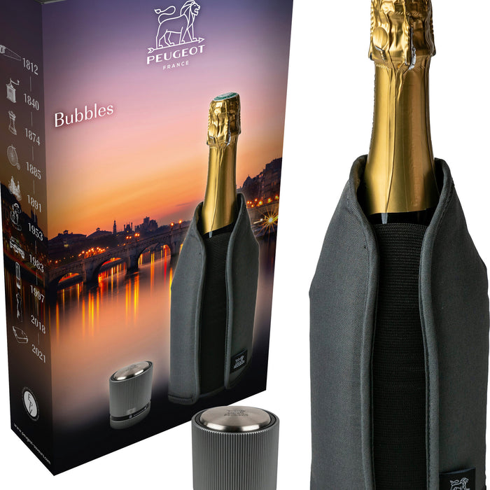 Peugeot Bubbles Geschenkset Frizz - wijnkoeler en dop