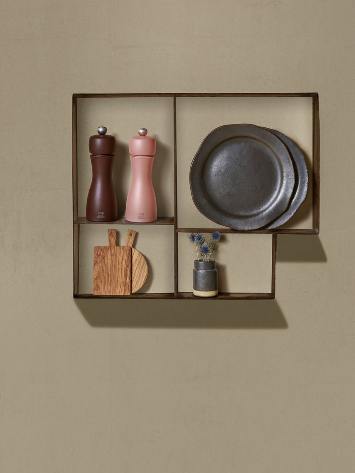 Peugeot Tahiti peper- en zoutmolen 15 cm - cacao & noten - duo