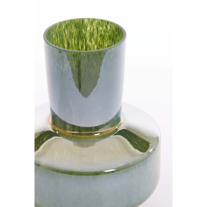 Light&living Vaas Ø23,5x29,5 cm TRASMOS glas donker groen luster