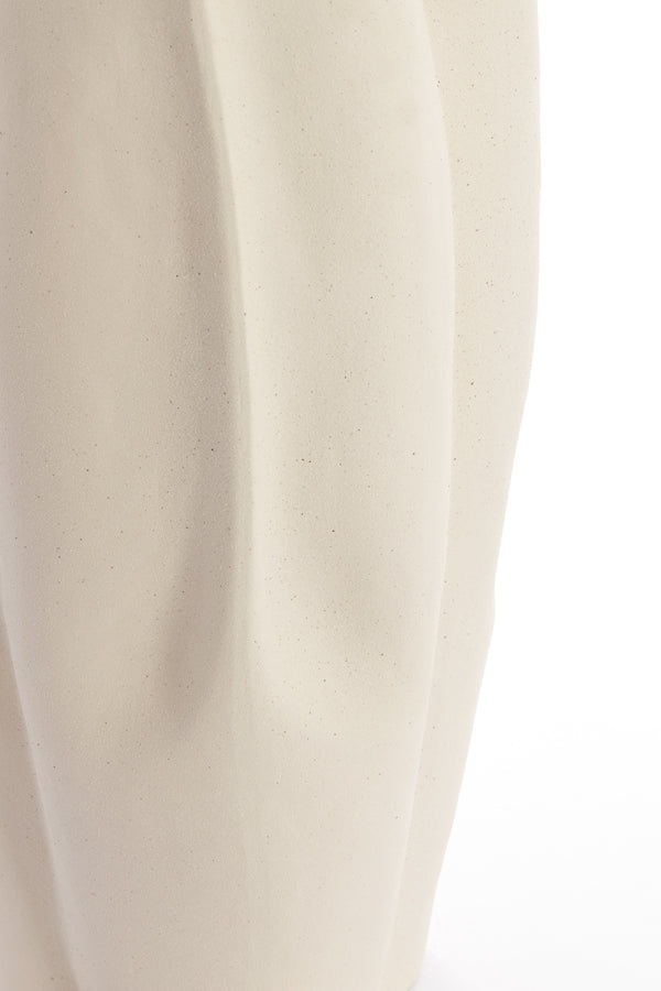 Light&living Vaas deco 28x27,5x56 cm SANGULI keramiek crème