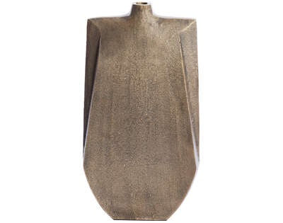 Light & Living Light&living Vaas deco 21x7,5x41 cm MAKAHA antiek brons