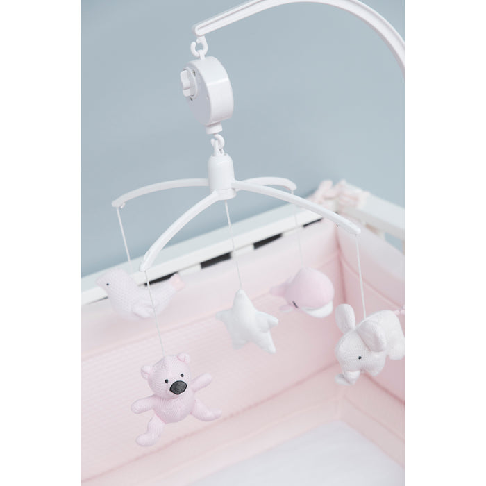 Baby's Only Muziekmobiel - Classic Roze|Baby Roze|Wit