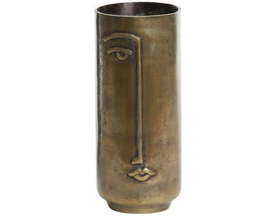 Light & Living Light&living Vaas deco Ø15x35 cm CAPADE antiek brons