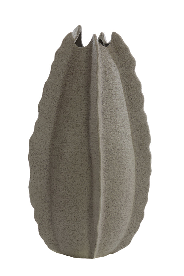 Light&living Vaas deco 37x36x66,5 cm KELAPA keramiek grijs groen