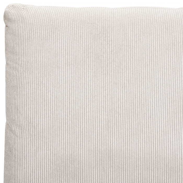 Beliani - MELLE - Tweepersoonsbed - Taupe - 160 x 200 cm - Corduroy