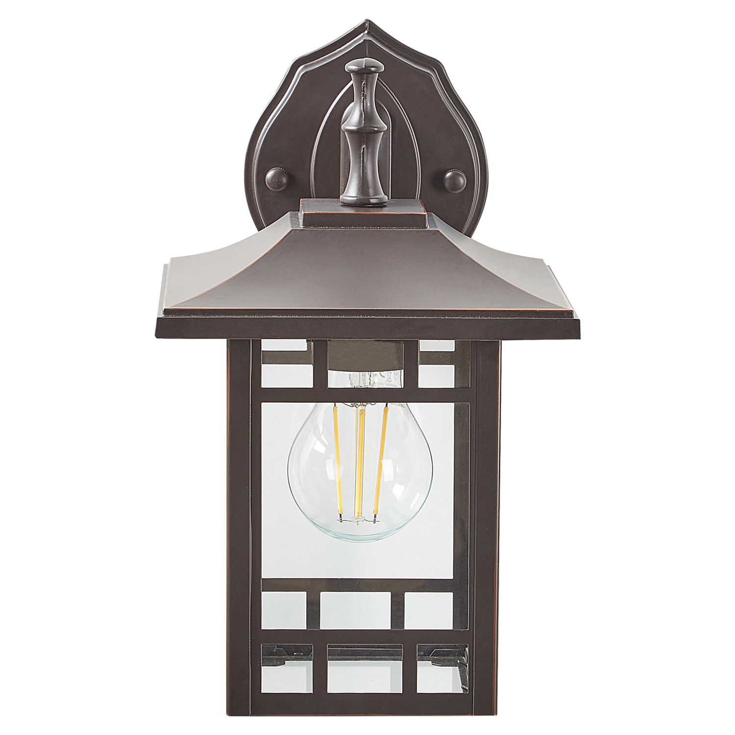 Beliani - HERIOT - Wandlamp - Zwart - Ijzer