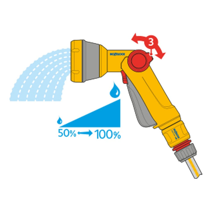 Hozelock - Multi-Spraygun Startset dia. 12,5 & 15 mm