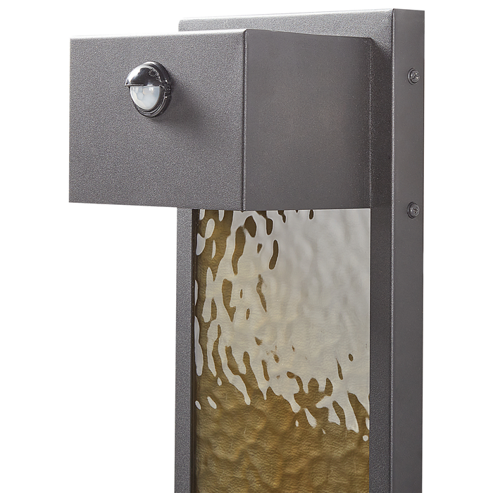 Beliani - CARRON - Wandlamp - Zwart - Ijzer