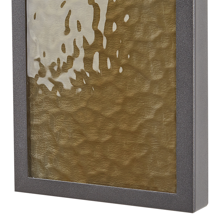 Beliani - CARRON - Wandlamp - Zwart - Ijzer