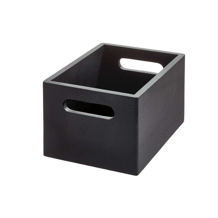 iDesign - Opbergbox met Handgrepen, 38 x 46 x 20.5 cm, Paulownia Hout,