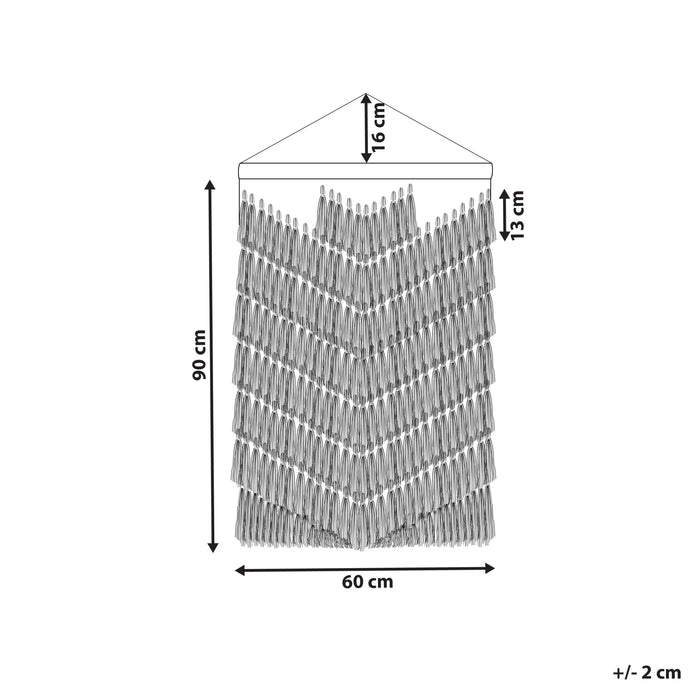 Beliani - KOTRA - Wandhanger - Beige - Katoen