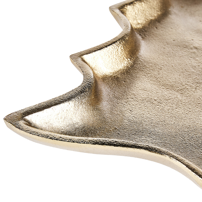 Beliani - DURIAN - Decoratieve schaal - Goud - Aluminium