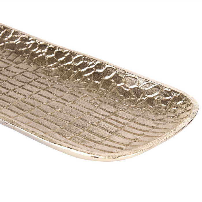 Beliani - BRANTAS - Decoratief dienblad set van 2 - Goud - Aluminium