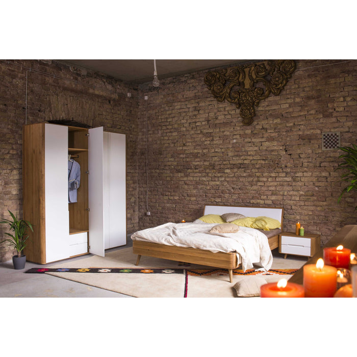 Gazzda Ena bed 180x200 whitewash