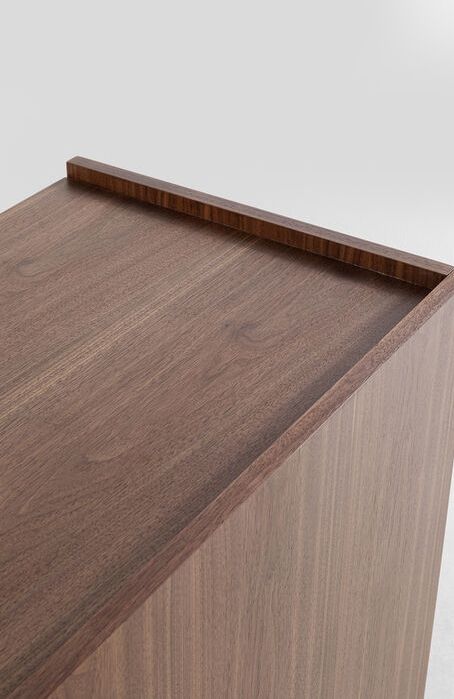 Kare Design Bravo Dressoir 3-Deurs - Walnoot
