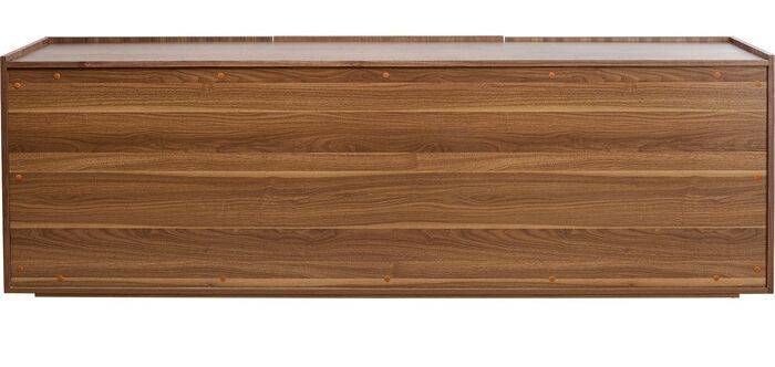 Kare Design Bravo Dressoir 3-Deurs - Walnoot