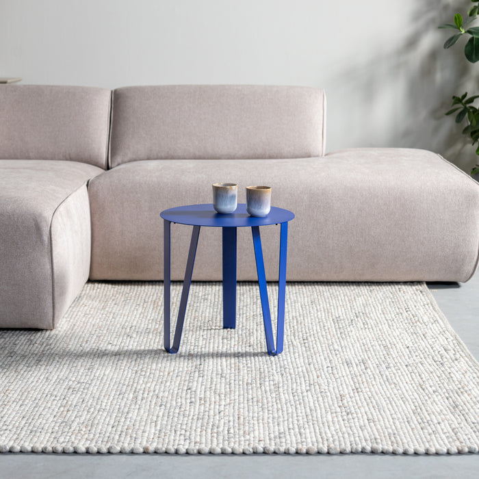 by fonQ Clip Bijzettafel Ø 40 cm - Cobalt