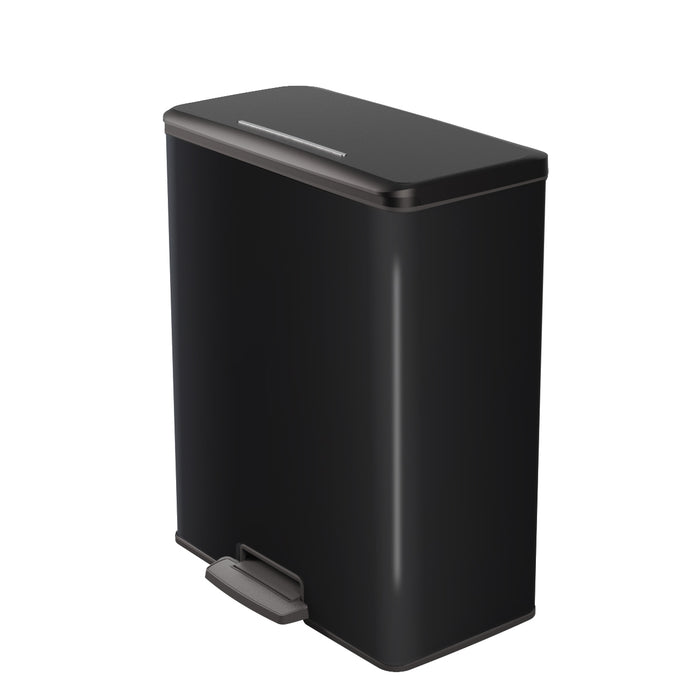 Curver Decobin Prullenbak - 65L - Rechthoekig - Zwart