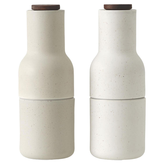 Audo Copenhagen Bottle Grinder peper- en zoutmolen keramiek Sand