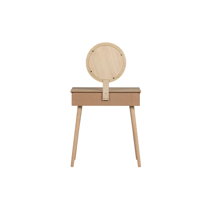 WOOOD Soof Hal|Kaptafel - MDF|Grenen - Naturel - 125x70x40