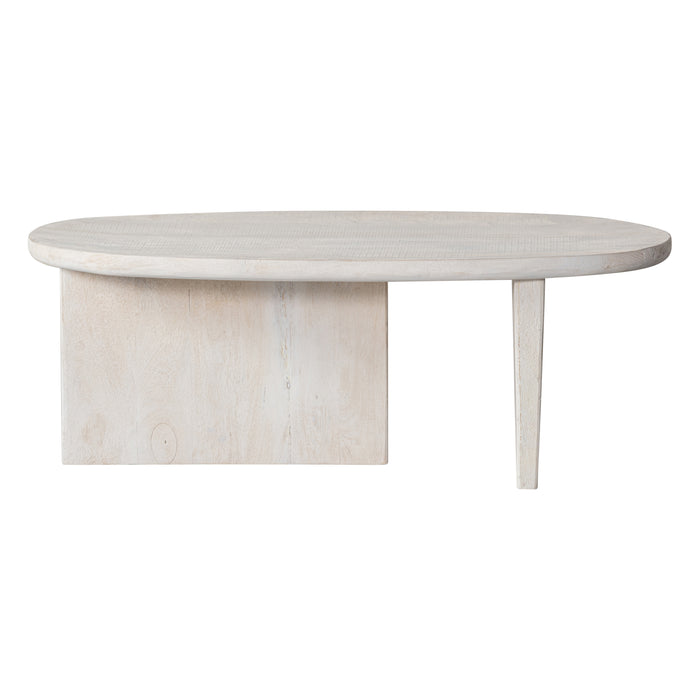 WOOOD Seam Salontafel - Mangohout - Naturel - 40x110x60
