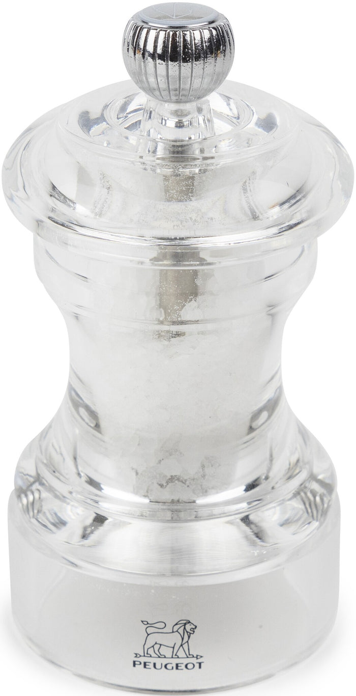 Peugeot Bistro zoutmolen 10 cm - transparant - acryl
