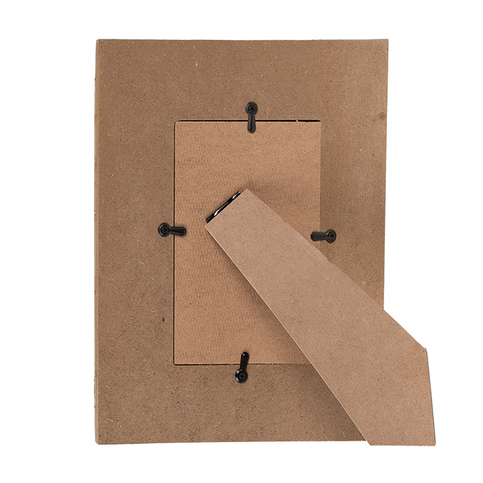 Clayre & Eef Fotolijst  13x18 cm Bruin Hout Glas Rechthoek Fotokader