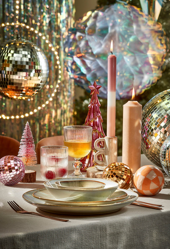 Mica Decorations Tabo Dinerbord - Ø26,5 cm - Grijs