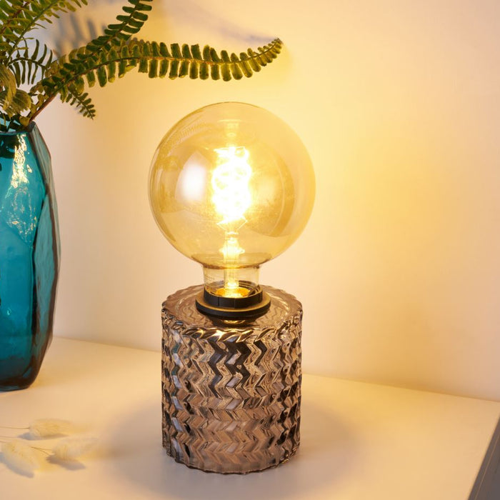 Pauleen Tafellamp Crystal Smoke - E27-20W