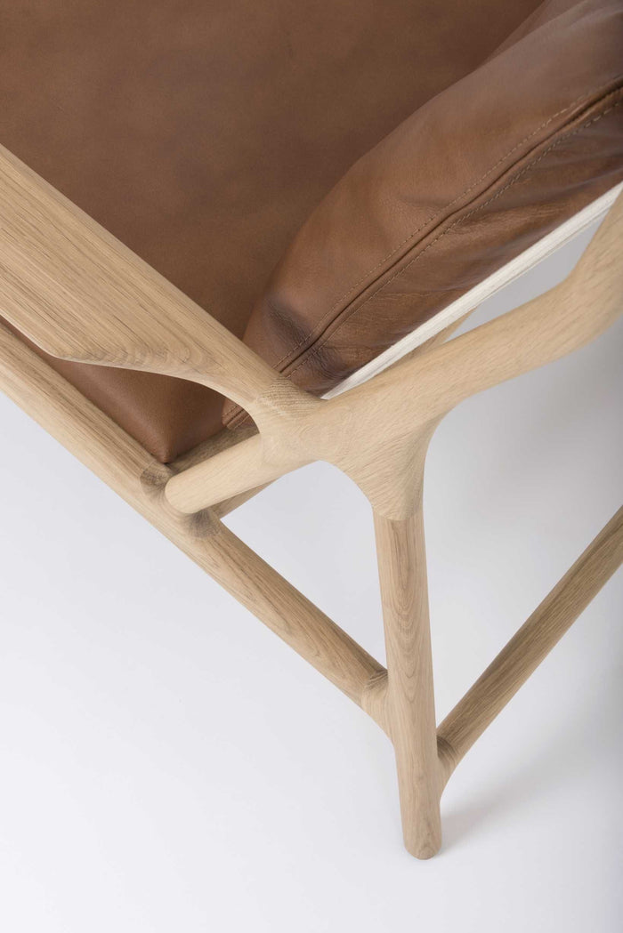 Dedo lounge chair whitewash Main Line Flax Greenford  32