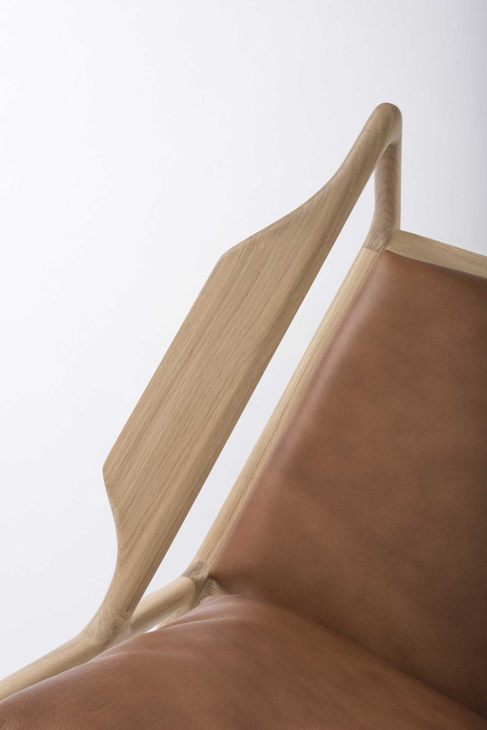 Dedo lounge chair whitewash Main Line Flax Greenford  32