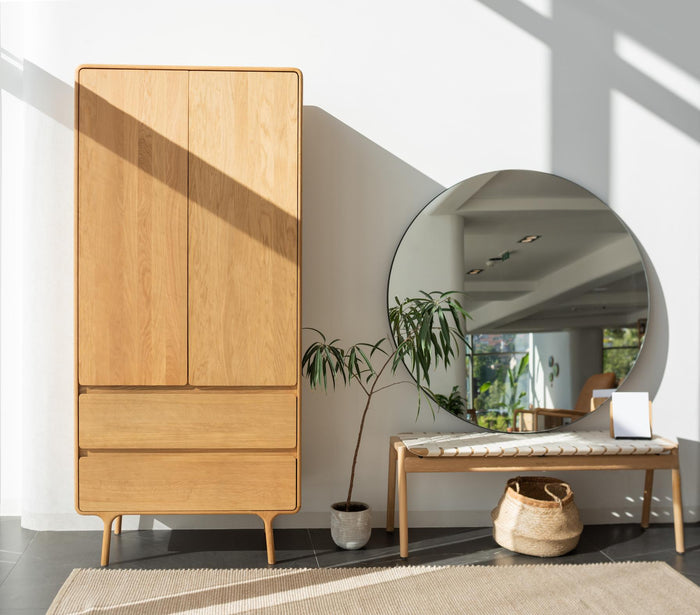 Klupa eetbank 160 white oil - Black