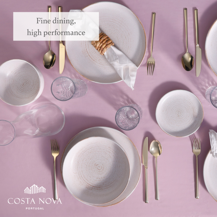 Costa Nova Beker Vermont 33 cl Offwhite Stoneware 6 stuk(s)