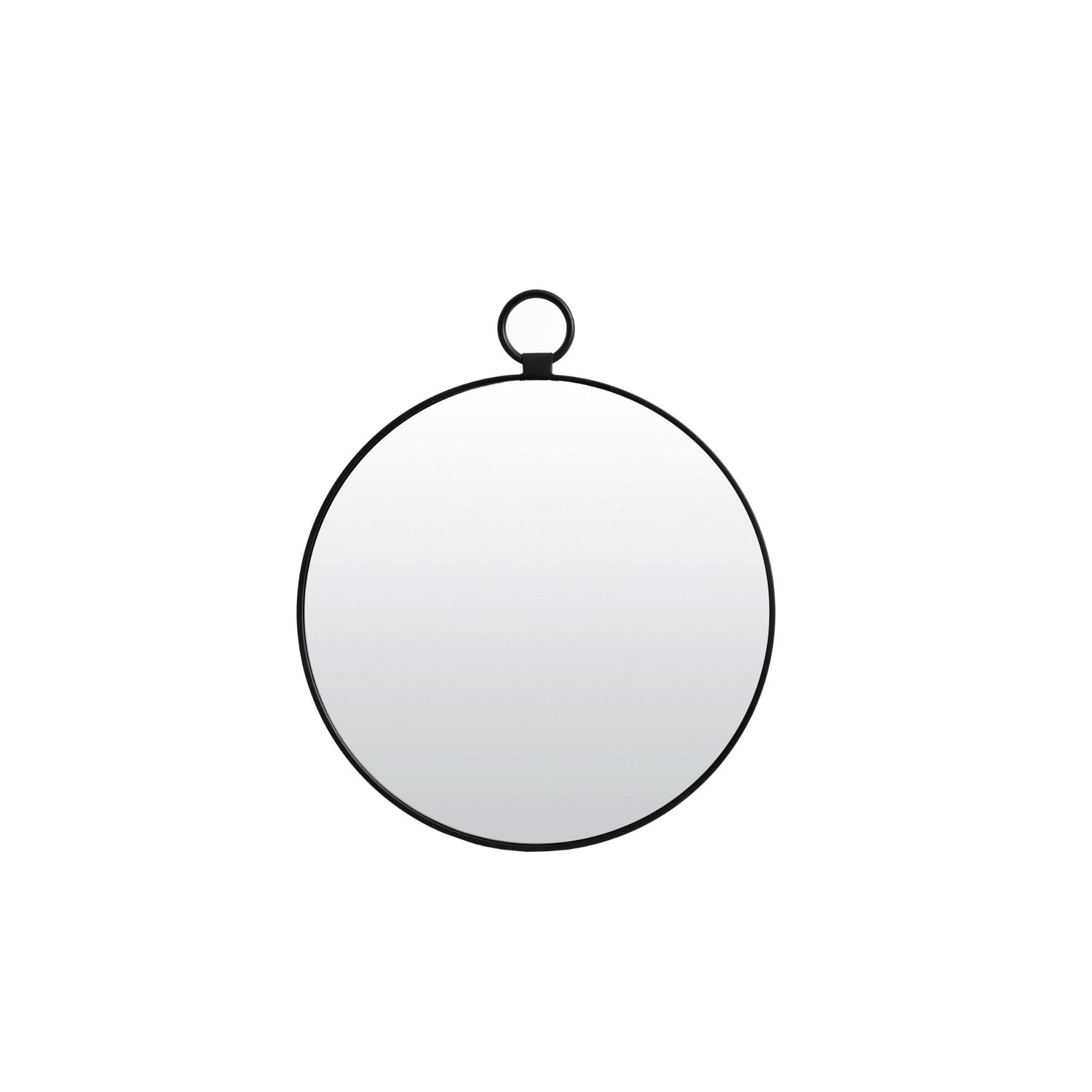 Luqaza Spiegel Disa - Zwart - Ø40cm