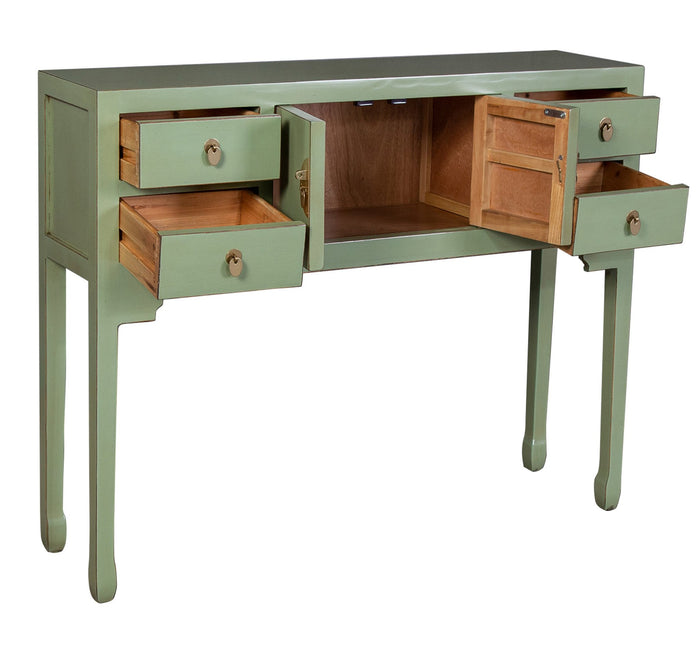 Fine Asianliving Chinese Sidetable Ash Groen -